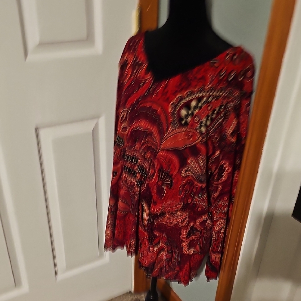 Ninety Graphic Blouse